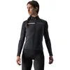 Image de Maillot Castelli Sinergia 2 manche longue noir blanc femme - M