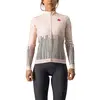 Image de Maillot Castelli Sorpresa manche longue rose clair gris foncé femme - L