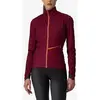 Image de Veste Castelli Go GORE-TEX INFINIUM  rouge foncé rose brillant femme - S