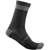 Image de Chaussettes Castelli Alpha 18 PrimaLoft noir gris foncé - XXL