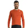 Image de Maillot Sportful Matchy manche longue rouge orangé - M