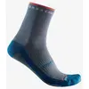 Image de Chaussettes Castelli Rosso Corsa 11 bleu acier clair rose brillant femme - S-M
