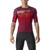 Image de Maillot Castelli Climber's 3.0 Rosso Corsa manche courte lilas rouge orange - XXL