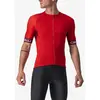 Image de Maillot Castelli Entrata VI manche courte rouge lilas blanc - XL