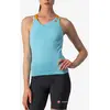 Image de Maillot Castelli Solaris bretelles bleu céleste orange femme - XS
