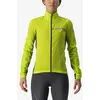 Image de Veste fine coupe-vent Castelli Squadra Stretch vert lime électrique gris femme - L