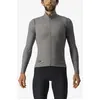 Image de Maillot Castelli Tutto Nano RoS Rosso Corsa manche longue gris nickel - S
