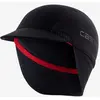 Image de Casquette Castelli Nano Thermal noir rouge