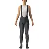 Image de Cuissard long Castelli Velocissima Drop Tail noir réfléchissant femme - M
