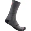 Image de Chaussettes Castelli Racing Stripe 18 gris foncé - S-M