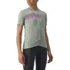 Image de Maillot Castelli Unlimited Sentiero 2 manche courte vert pâle lilas femme - S