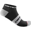 Image de Chaussettes Castelli Lowboy 2 noir blanc - L-XL