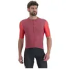 Image de T-shirt de cyclisme - Sportful - Checkmate - Rouge - Respirant - Manches courtes