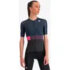 Image de Maillot Sportful Snap manche courte noir bleu lilas femme - XL