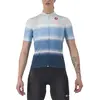 Image de Maillot Castelli Dolce manche courte bleu blanc gris femme - L