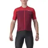 Image de Maillot Castelli Unlimited Entrata manche courte rouge foncé bordeaux - S