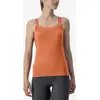 Image de Maillot Castelli Bavette bretelles orange clair femme - XS