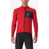 Image de Maillot Castelli Unlimited Trail manche longue rouge gris foncé - M