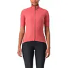 Image de Maillot Castelli Perfetto RoS 2 Wind Rosso Corsa GORE-TEX INFINIUM  manche courte vieux rose femme - S