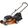 Image de Tondeuse poussée avec moteur à essence 132cc 1,9hp ohv 4 temps largeur de coupe 400mm