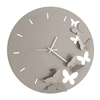 Image de ARTI E MESTIERI horloge murale BUTTERFLY SPRING (Beige - Métal verni)