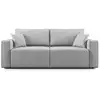 Image de Morfeo canapé avec assise amovible en tissu imperméable t02 180 cm gris clair