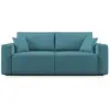 Image de Morfeo canapé avec assise amovible en tissu imperméable t02 180 cm bleu ciel