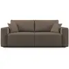 Image de Morfeo canapé avec assise amovible en tissu imperméable t02 180 cm marrone