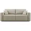 Image de Morfeo canapé avec assise amovible en tissu imperméable t02 215 cm creme