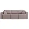 Image de Morfeo canapé avec 3 assises amovibles en tissu doux imperméable t02 245 cm rose