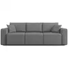 Image de Morfeo canapé avec 3 assises amovibles en tissu doux imperméable t02 245 cm gris