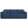 Image de Morfeo canapé avec 3 assises amovibles en tissu doux imperméable t02 245 cm bleu