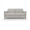 Image de Scarlet canapé lit convertible en tissu coton mixte imperméable t19 175 cm (mat.120x197) creme