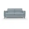 Image de Scarlet canapé lit convertible en tissu coton mixte imperméable t19 175 cm (mat.120x197) bleu pastel