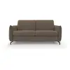 Image de Scarlet canapé lit convertible en tissu coton mixte imperméable t19 195 cm (mat.140x197) brun