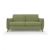 Image de Scarlet canapé lit convertible en tissu coton mixte imperméable t19 215 cm (mat.160x197) vert