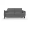 Image de Scarlet canapé lit convertible en tissu coton mixte imperméable t19 215 cm (mat.160x197) anthracite