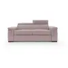 Image de Giunone canapé convertible matelas h18 cm en tissu imperméable t02 220 cm (mat. 140x297) rose