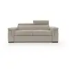 Image de Giunone canapé convertible matelas h18 cm en tissu imperméable t02 240 cm (mat. 160x297) creme