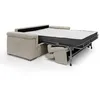 Image de CanapÃ© convertible matelas H18 240 cm crÃ¨me en occasion ou reconditionné