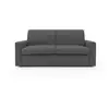 Image de Kansas canapé lit convertible h20 cm en tissu imperméable t13 212 cm (mat. 160x197) anthracite