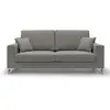 Image de Michael canapé en tissu imperméable antitache t03 166 cm taupe