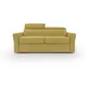 Image de Avalon canapé lit matelas h18 cm de haut en tissu imperméable t03 180 cm (120x197) jaune