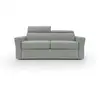 Image de Avalon canapé lit matelas h18 cm de haut en tissu imperméable t03 180 cm (120x197) gris clair