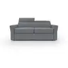 Image de Avalon canapé lit matelas h18 cm de haut en tissu imperméable t03 180 cm (120x197) gris