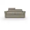 Image de Avalon canapé lit matelas h18 cm de haut en tissu imperméable t03 220 cm (160x197) brun