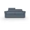 Image de Avalon canapé lit matelas h18 cm de haut en tissu imperméable t03 200 cm (140x197) bleu