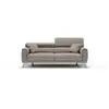 Image de Caravaggio canapé avec assises coulissantes en tissu doux imperméable t02 199 cm beige