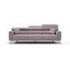 Image de Caravaggio canapé 3 assises extensibles en tissu imperméable t02 244 cm rose