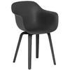 Image de MAGIS fauteuil SUBSTANCE PLYWOOD (Noir - frêne verni et polypropylène)